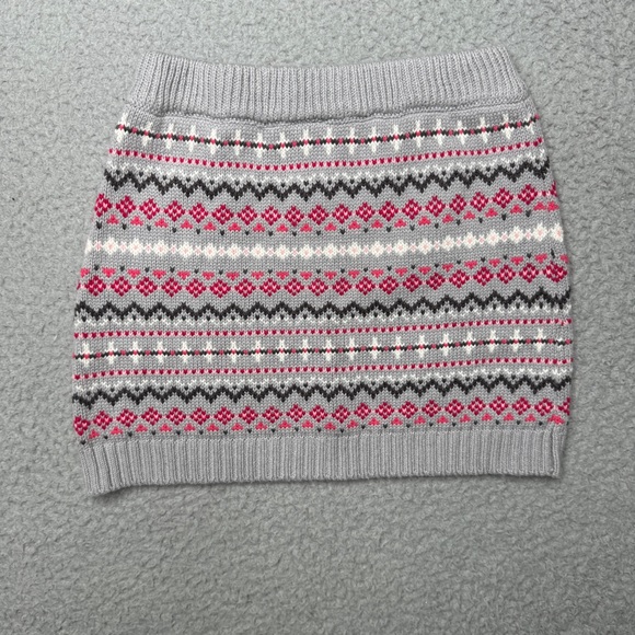 Gymboree Mini Skirt Girls 4 Plaid Gray Pink Wool Blend Skort Bundle - Picture 8 of 10